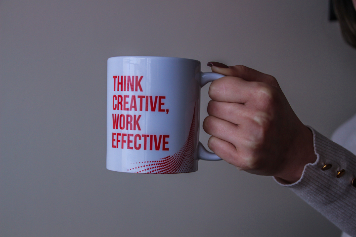 Think Creative Work Creative Mug